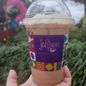 Joffrey's Coffee & Tea Company - Iced Honey Jasmine Latte - Donuts Near Me - Orlando, Florida