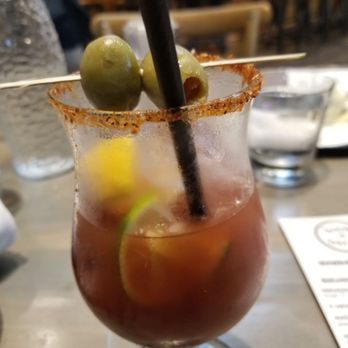 Hook & Barrel - Bloody mary. - Seafood Near Me - Myrtle Beach, South Carolina