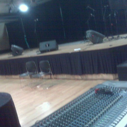 Rocktonik Media Service - Doing sound for an event at National Museum of Mexican Art in Chicago.