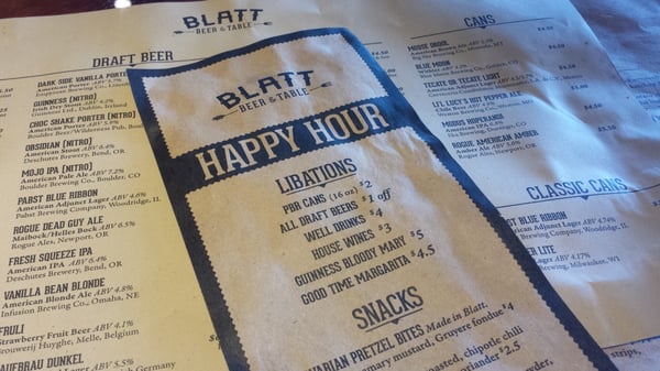 Blatt Beer & Table by null