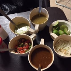 Taqueria La Flamita - Salsas