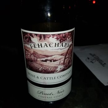 Tehachapi Wine and Cattle - Pinot noir - Wineries Near Me - Tehachapi, California