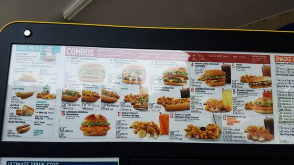 Menu photo 2 Sonic Drive-In North Strabane Township, PA