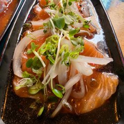 Love the salmon crudo with the japanese mustard vinaigrette...amazing!