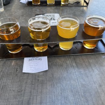 Four Peaks Brewing - Pick your own beer flights. - Pubs Near Me - Tempe, Arizona