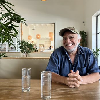 Hank's - My dad smiling agh the decor prior to lunch - Coffee & Tea Near Me - Austin, Texas Hank's - My dad smiling agh the decor prior to lunch - Coffee & Tea Near Me - Austin, Texas