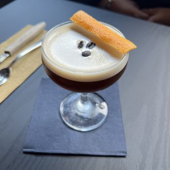 Barrel & Bacon - Dirty chai espresso martini - Cocktail Bars Near Me - Seattle, Washington Barrel & Bacon - Dirty chai espresso martini - Cocktail Bars Near Me - Seattle, Washington