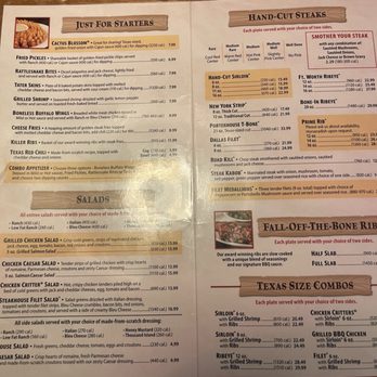 Texas Roadhouse - Menu - Steakhouses Near Me - Horn Lake, Mississippi Texas Roadhouse - Menu - Steakhouses Near Me - Horn Lake, Mississippi