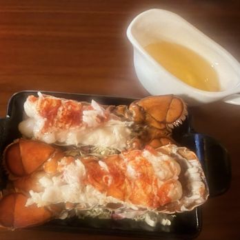 Gui Steakhouse - Our butter poached lobsters to make it surf and turf. - Steakhouses Near Me - New York, New York Gui Steakhouse - Our butter poached lobsters to make it surf and turf. - Steakhouses Near Me - New York, New York
