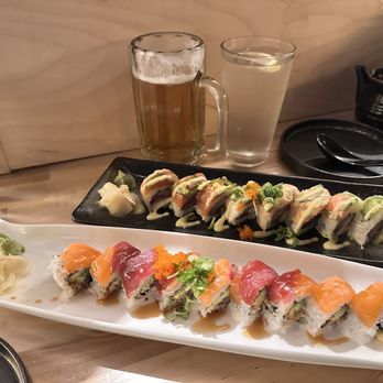 Nobuya - Lady Gaga & i forget there name of the other one (eel & salmon) - Sushi Bars Near Me - Pleasant Hill, California Nobuya - Lady Gaga & i forget there name of the other one (eel & salmon) - Sushi Bars Near Me - Pleasant Hill, California