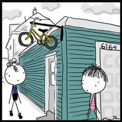 Long Alley Bikes - Come in our side door during the winter season, We keep bikes cozy inside!
