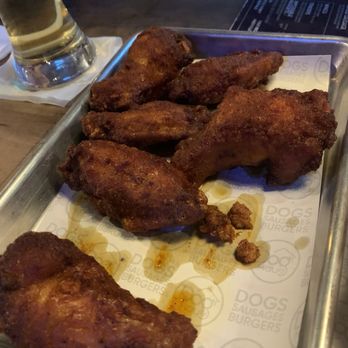Dog Haus Biergarten - 6pcs Nashville hot Wings - Burgers Near Me - Gilbert, Arizona Dog Haus Biergarten - 6pcs Nashville hot Wings - Burgers Near Me - Gilbert, Arizona