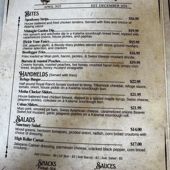 The Neighborhood Refuge - Food menu - Salad Near Me - Ridgefield, Washington The Neighborhood Refuge - Food menu - Salad Near Me - Ridgefield, Washington