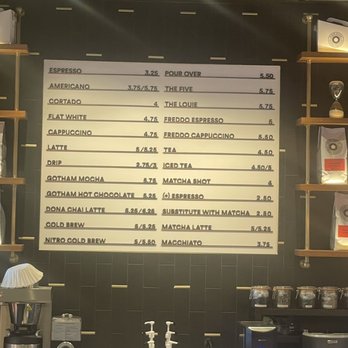 For Five Coffee - These are not their actual prices. See receipt - Coffee Roasteries Near Me - Alexandria, Virginia For Five Coffee - These are not their actual prices. See receipt - Coffee Roasteries Near Me - Alexandria, Virginia