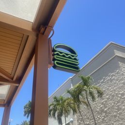 Exterior outside entrance of Shake Shack Sawgrass Mills - At the Shack - Sunrise, Florida Exterior outside entrance of Shake Shack Sawgrass Mills - At the Shack - Sunrise, Florida