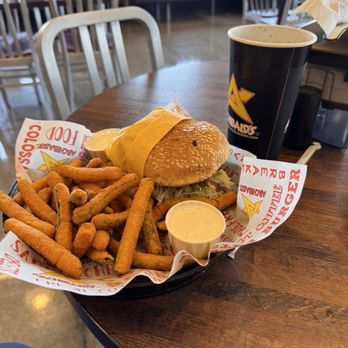 Archibald's Drive-Thru - My meal double burger zucchini and soda - Breakfast & Brunch Near Me - Menifee, California Archibald's Drive-Thru - My meal double burger zucchini and soda - Breakfast & Brunch Near Me - Menifee, California