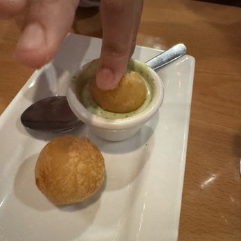 Happy Fish - Cheese yucca balls - Peruvian Near Me - Tampa, Florida Happy Fish - Cheese yucca balls - Peruvian Near Me - Tampa, Florida