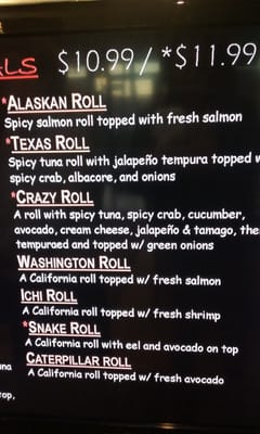 Menu photo 1 Sushi Kokku Pismo Beach, CA