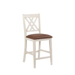 Antique white counter stools