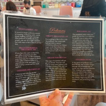 I Land Pedi Spa - Menu - Nail Salons Near Me - Metairie, Louisiana I Land Pedi Spa - Menu - Nail Salons Near Me - Metairie, Louisiana