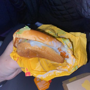 McDonalds - Hot & Spicy McChicken - Burgers Near Me - Kettleman City, California