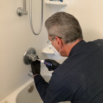 5 Star Plumbing Services - Shower handle leaking? Replacement is easy! - Plumbing Near Me