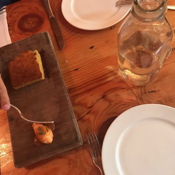 The Lark - Rosemary cornbread with peach butter--delicious. - New American Near Me - Santa Barbara, California The Lark - Rosemary cornbread with peach butter--delicious. - New American Near Me - Santa Barbara, California