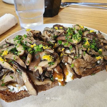 Caracas Bakery Doral - Mushroom toast w/whipped feta - Bakeries Near Me - Doral, Florida Caracas Bakery Doral - Mushroom toast w/whipped feta - Bakeries Near Me - Doral, Florida
