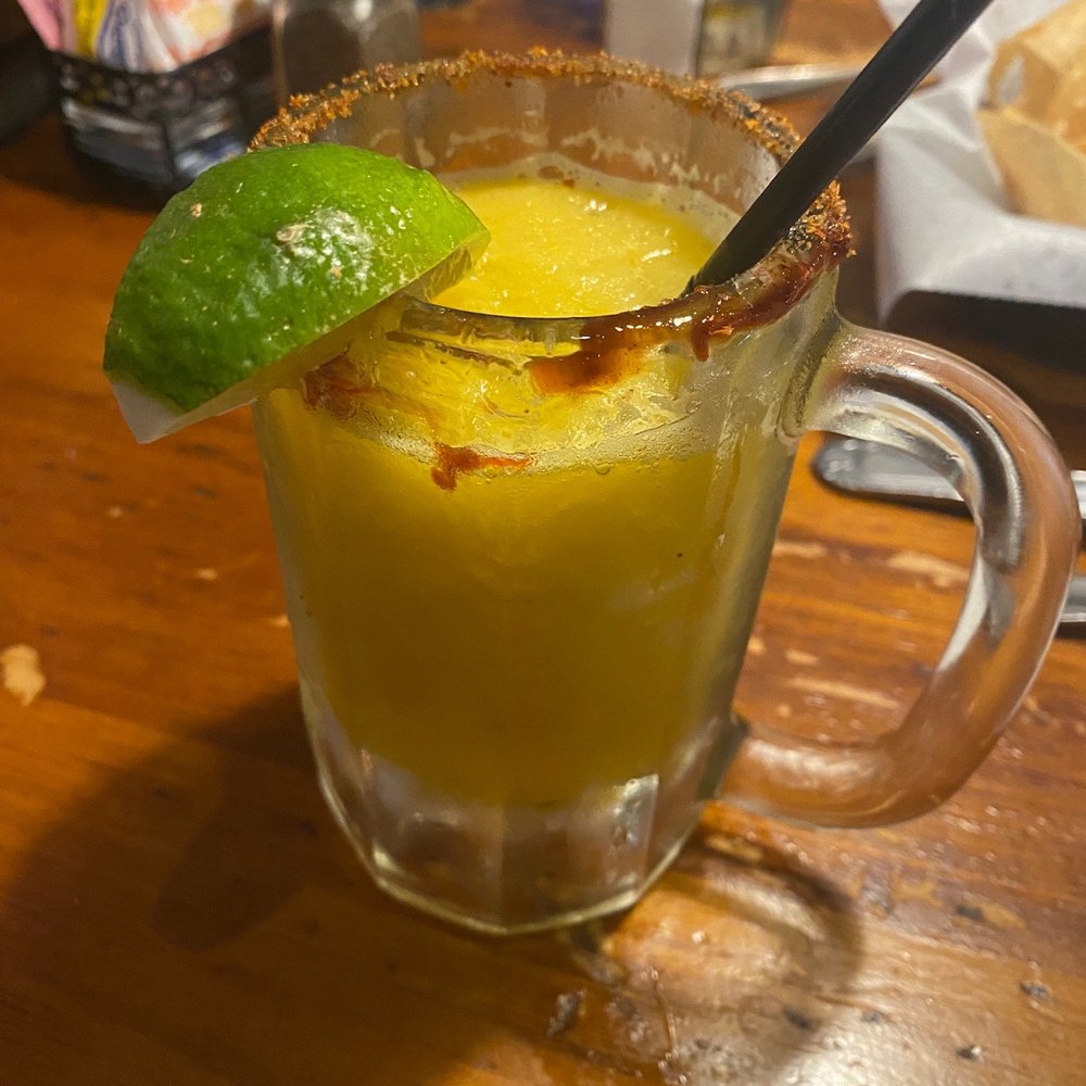 El Asador - Mango Flavor margarita 16 oz - Mexican Near Me - Katy, Texas