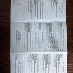 Italian Delight - Menu - side 2