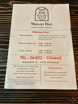 Menu photo 6 Dao´s Asia Wok Winnweiler, RP Menu photo 6 Dao´s Asia Wok Winnweiler, RP