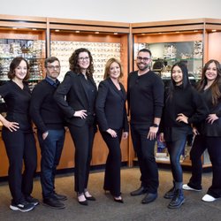 Jennifer Mallinger, OD - Mallinger Family Eye Care - Our Exceptional Staff: Jamie, Joshua, Dr. Julie Arcemont, Dr. Jennifer Mallinger, Ryan, Emily, and Suzy