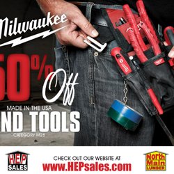 North Main Lumber - Save 50% on Milwaukee® Made in USA Hand Tools! Get the quality and performance you need at a price worth grabbing. Shop today!