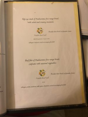 Menu photo 5 Spirito Divino Rome, RM Menu photo 5 Spirito Divino Rome, RM
