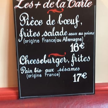 Le Consulat - French menu - French Near Me - Paris, 75