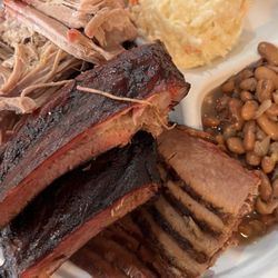 Lone Star Barbecue - 3 meat combo