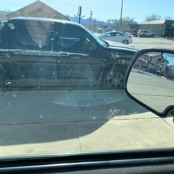 Holgates East Main Car Wash - Water spots and dirt