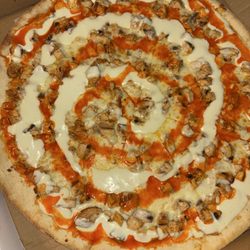 Oakwood’s Point Pizza - Buffalo blue cheese