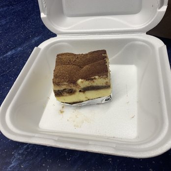 I Tre Mori - Tiramisu - very pudding like - Pizza Near Me - Indianapolis, Indiana