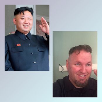 A Plus Barber - Having some fun comparing my jacked up haircut to Kim Jong Un - Barbers Near Me - San Jose, California