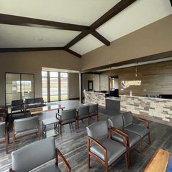 Reception area.