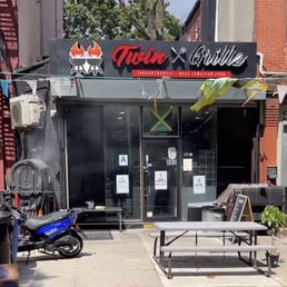Exterior photo of Twin Grills - Brooklyn, New York Exterior photo of Twin Grills - Brooklyn, New York