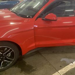 10-15 minutes to wait for this red ford mustang. They kept issuing cars out and there were none ready for three of us who were waiting. 10-15 minutes to wait for this red ford mustang. They kept issuing cars out and there were none ready for three of us who were waiting.