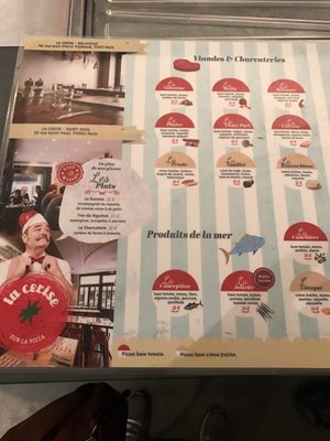 Menu photo 3 La Cerise sur la Pizza Paris, 75 Menu photo 3 La Cerise sur la Pizza Paris, 75