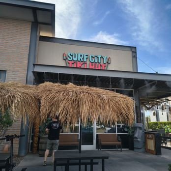 Surf City Tiki Hut - Exterior - Tiki Bars Near Me - Gilbert, Arizona Surf City Tiki Hut - Exterior - Tiki Bars Near Me - Gilbert, Arizona