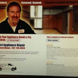 Expert Appliance Repair - That's Me !!!