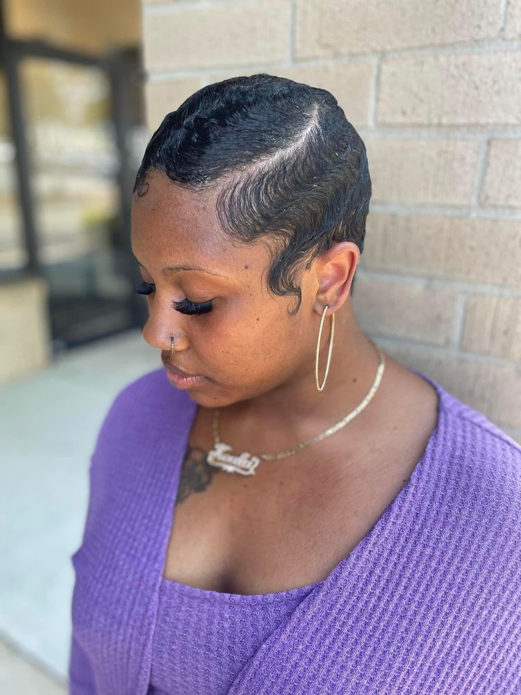 Vivica B Hair Logo