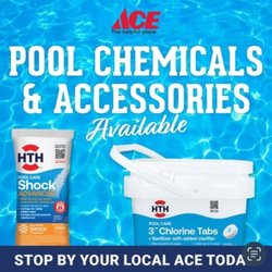 Ace Hardware - Pool Chemicals & Accessories