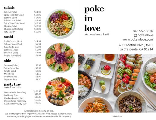 Menu photo 4 Poke In Love Glendale, CA Menu photo 4 Poke In Love Glendale, CA