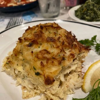 By The Docks Restaurant - Award-Winning Colossal Crab Cakes - Single - Seafood Near Me - Middle River, Maryland By The Docks Restaurant - Award-Winning Colossal Crab Cakes - Single - Seafood Near Me - Middle River, Maryland